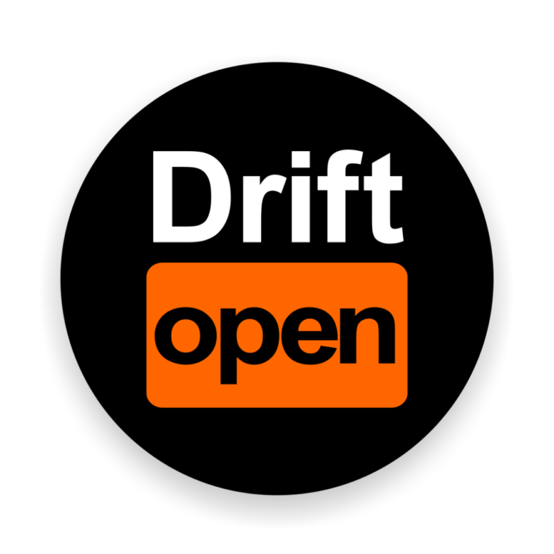 Naklejka DriftHub Drift Open