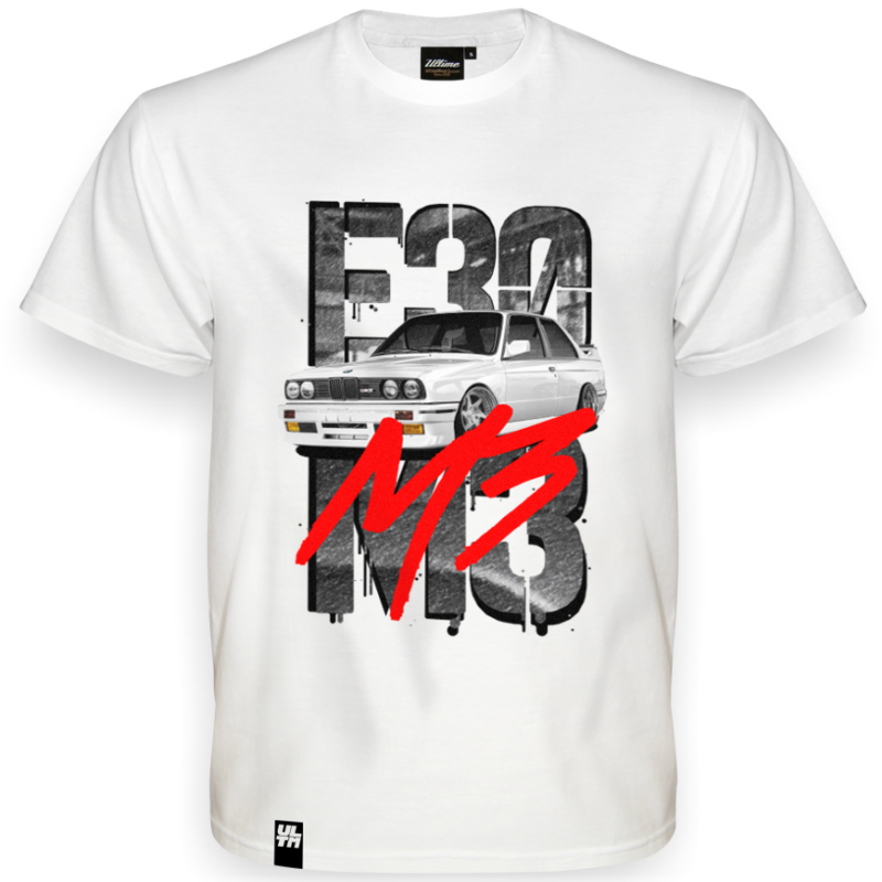 Koszulka BMW E30 M3 WHITE